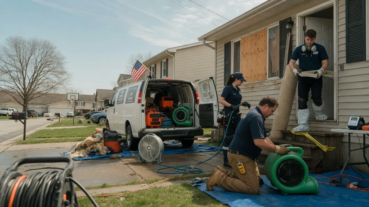 Water Damage Restoration in Jefferson, OH near me